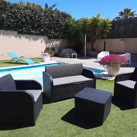 Villa Madysan Climatisee St Aygulf, Piscine Privee, 900m De La
