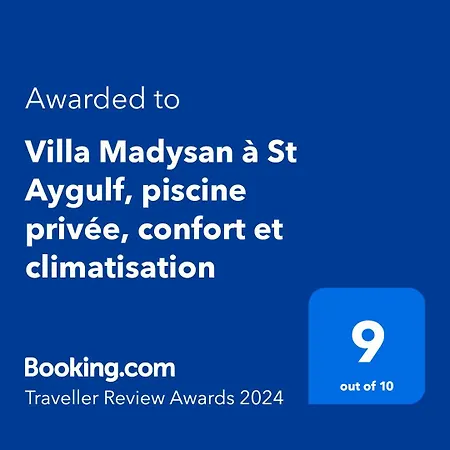 Madysan Climatisee St Aygulf, Piscine Privee, 900m De La * 생타굴프