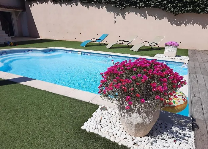 빌라 Madysan Climatisee St Aygulf, Piscine Privee, 900m De La *