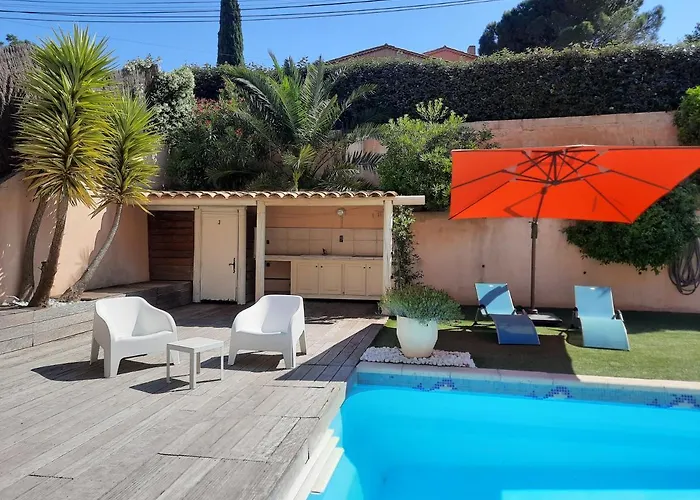 Madysan Climatisee St Aygulf, Piscine Privee, 900m De La 빌라 *