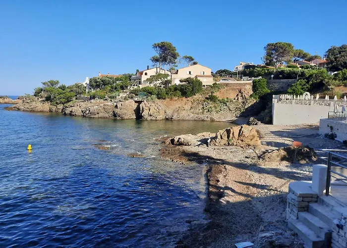 빌라 Madysan Climatisee St Aygulf, Piscine Privee, 900m De La 생타굴프