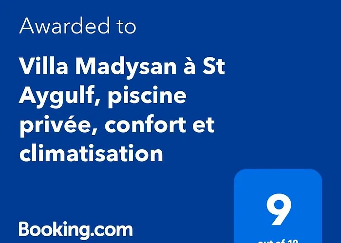 Madysan Climatisee St Aygulf, Piscine Privee, 900m De La * 생타굴프